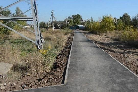 В рамках региональной программы ведётся обновление тротуаров